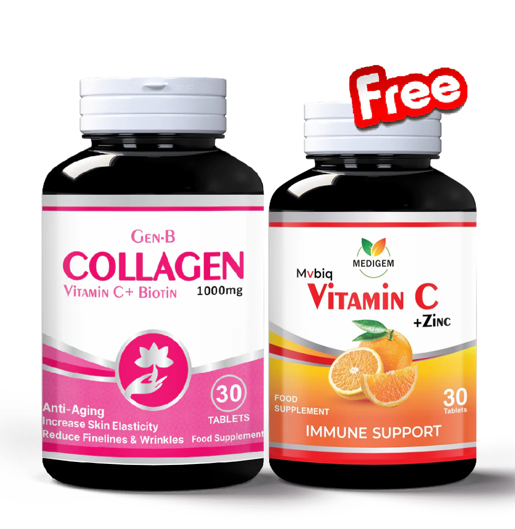Buy Gen-B Collagen Get 1 Vitamin C Free